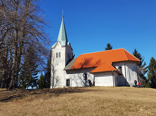 Cerkev svetega Mohorja in Fortunara na Osolniku, Osolnik