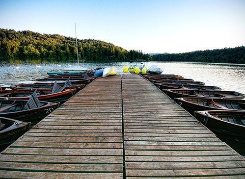 Čolnarna na Zbiljskem jezeru, Zbiljsko jezero, čolnarna