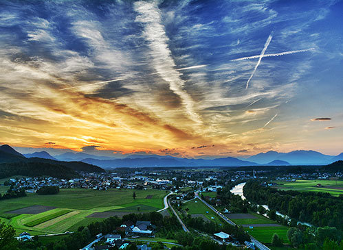 Panorama Medvod, Medvode, Občina Medvode